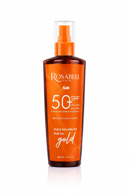Huile Solaire Or SPF 50 — ROSABELL SKIN