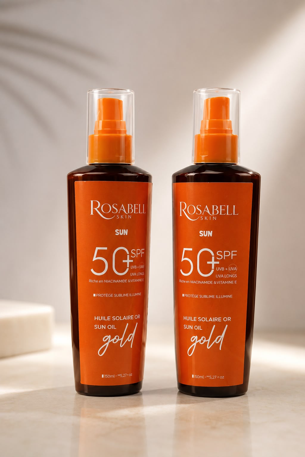 Huile Solaire Or SPF 50 — ROSABELL SKIN