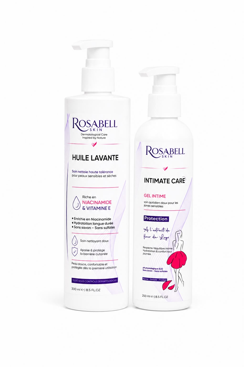 Duo Essentiel Intime — Huile Lavante & Intimate Care