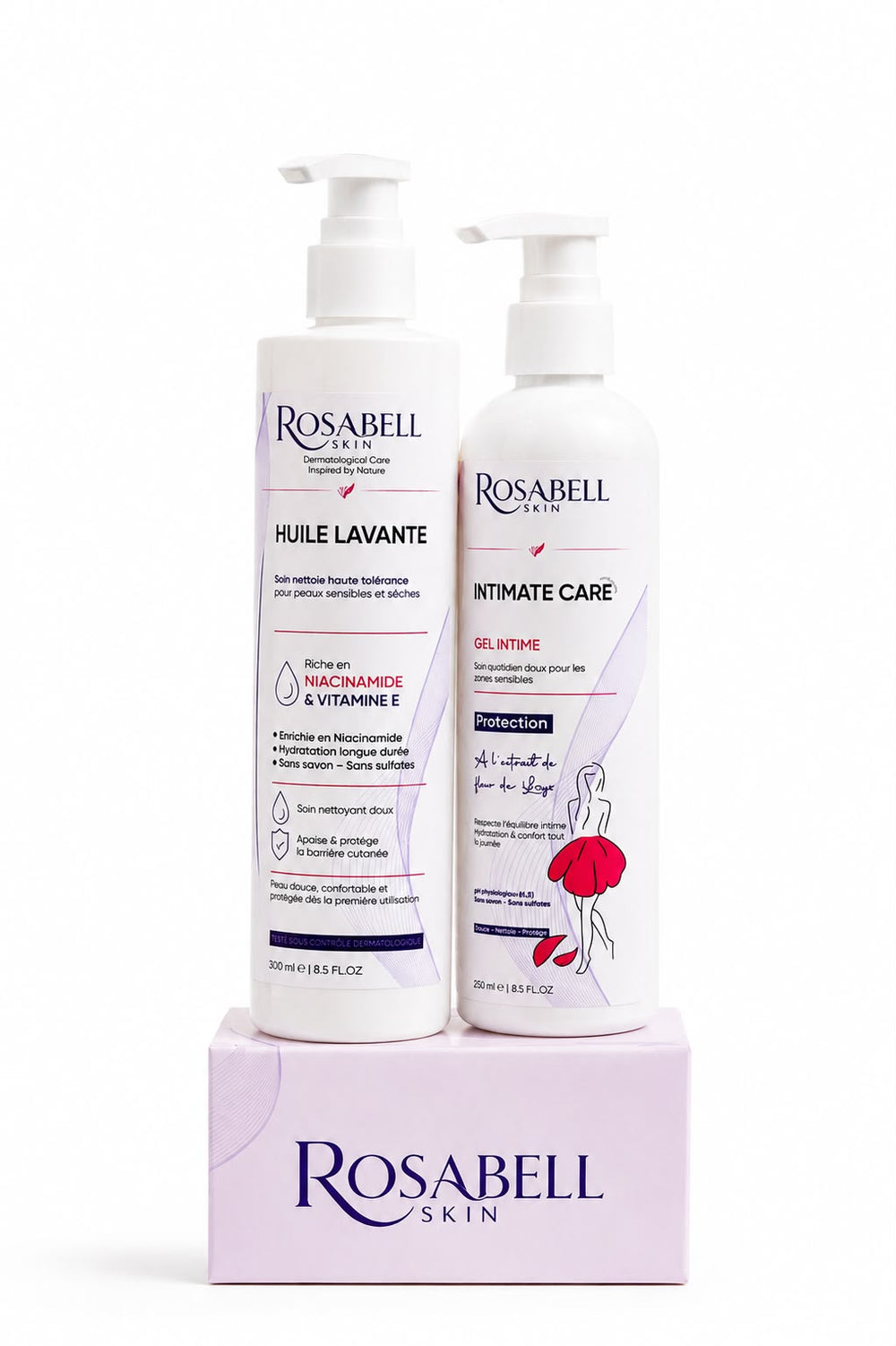 Duo Essentiel Intime — Huile Lavante & Intimate Care