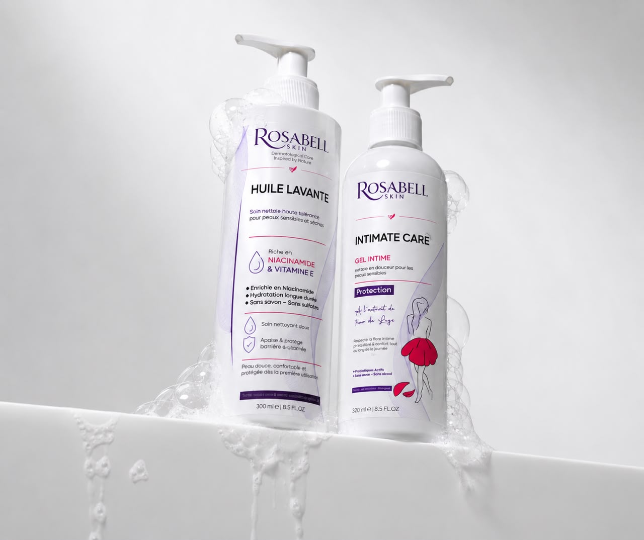 Duo Essentiel Intime — Huile Lavante & Intimate Care
